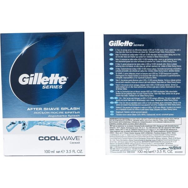 Лосьон Gillette TGS Cool Wave 100мл (3014260218799) - фото 3