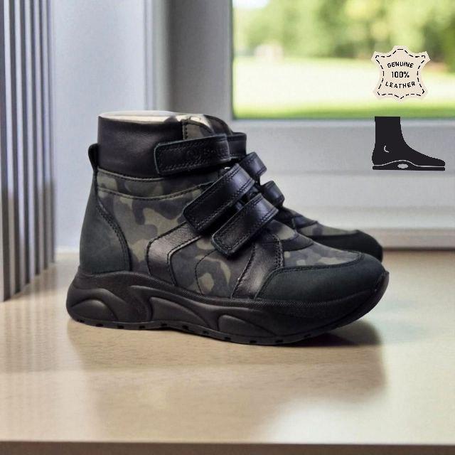 Черевики дитячі ортопедичні з супінатором і фіксуючим задником р. 32 Сірий (2493762382) - фото 2 Черевики дитячі ортопедичні з супінатором і фіксуючим задником р. 32 Сірий (2493762382) - фото 2