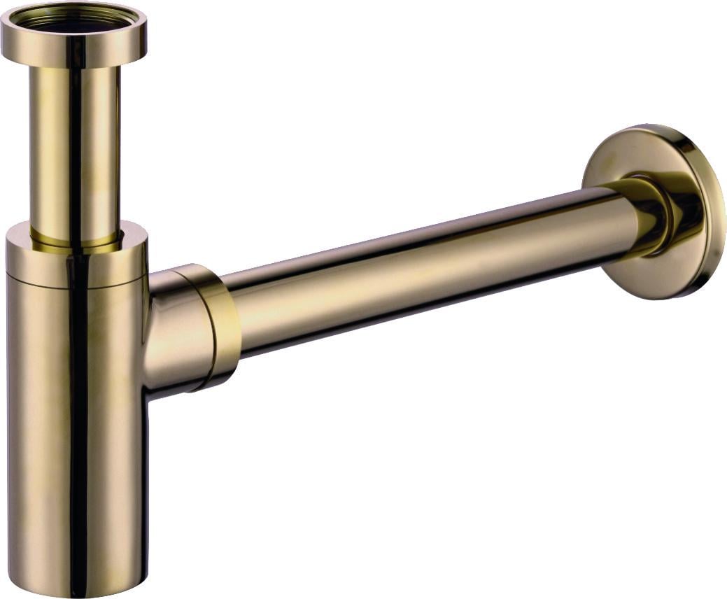 Сифон для раковины VBI Brushed Gold универсальный (2808388690)