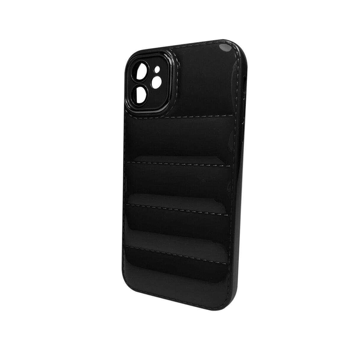 Противоударный чехол для Apple iPhone 11 Down Jacket Frame / Black - фото 1