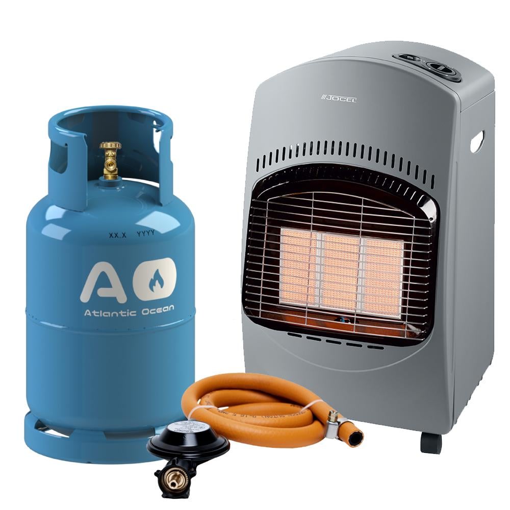 Газовый инфракрасный отопитель Jocel 4,2 кВт полный комплект для обогрева до 60 м2 (JAG014146)