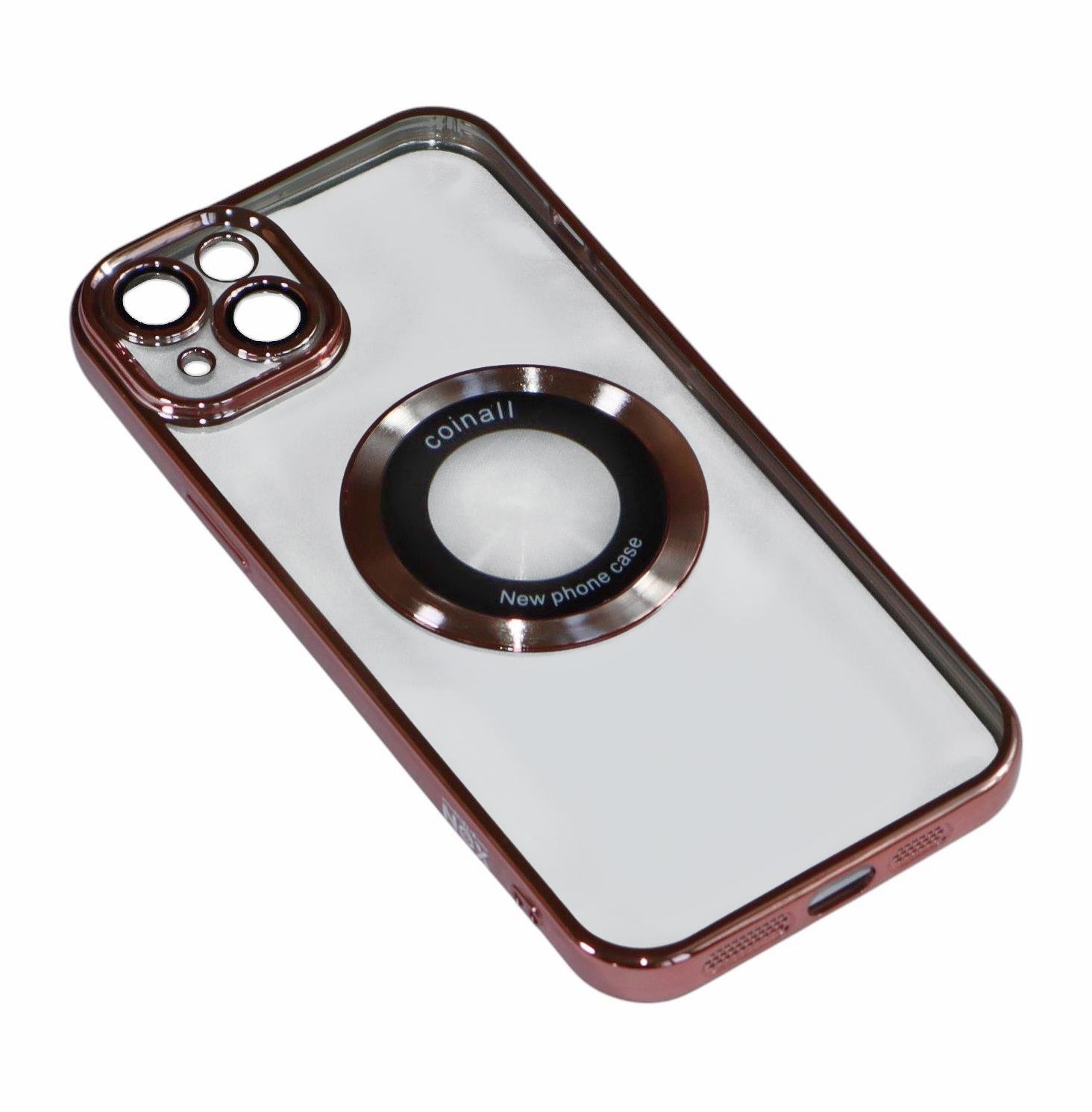 Магнитный чехол XON PhoneCase Magnetic для iPhone 14 Plus (PCMC1114200P 8208) Розовый/Прозрачный Магнитный чехол XON PhoneCase Magnetic для iPhone 14 Plus (PCMC1114200P 8208) Розовый/Прозрачный