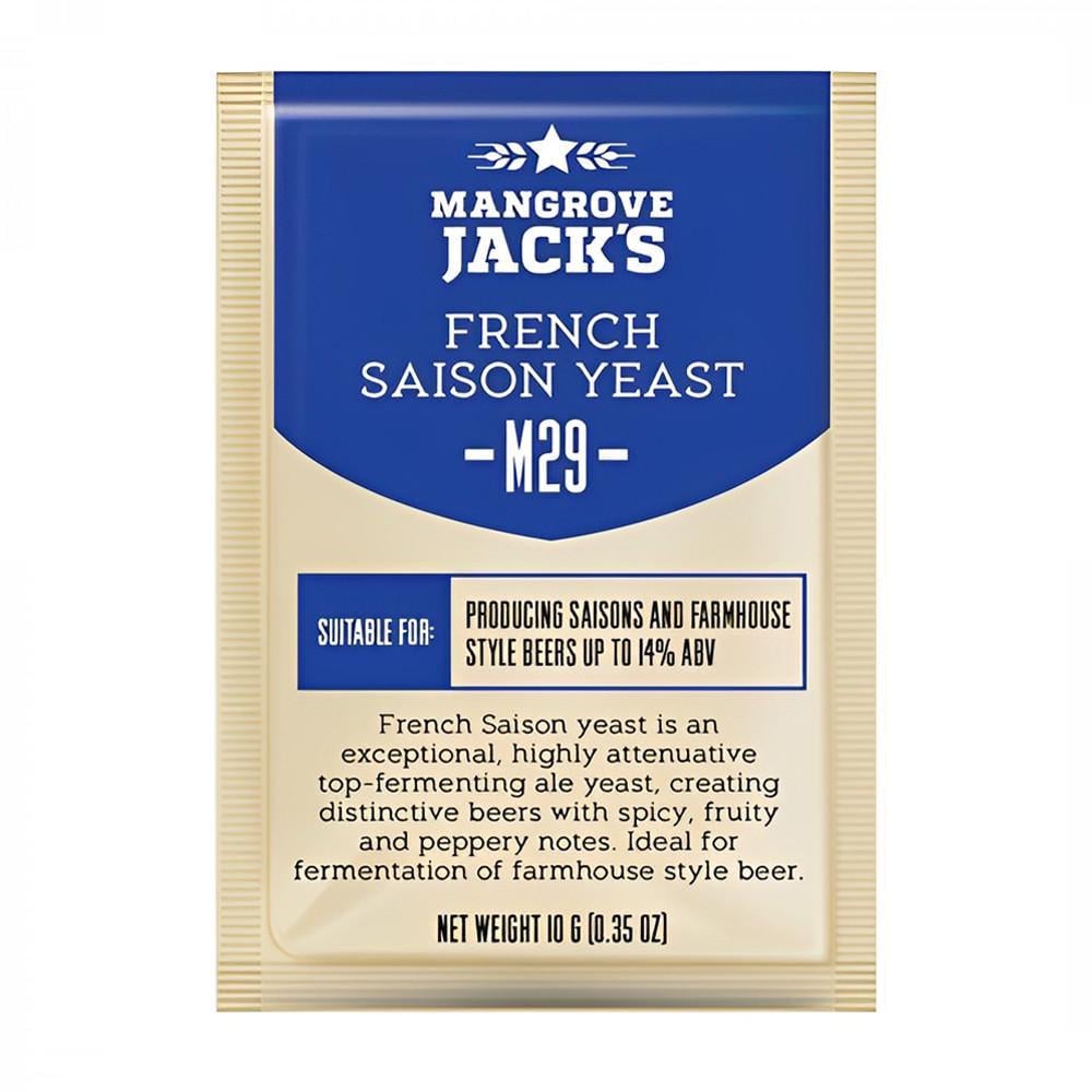 Дріжджі пивні Mangrove Jack's M29 French Saison 10 г (1277) Дріжджі пивні Mangrove Jack's M29 French Saison 10 г (1277)