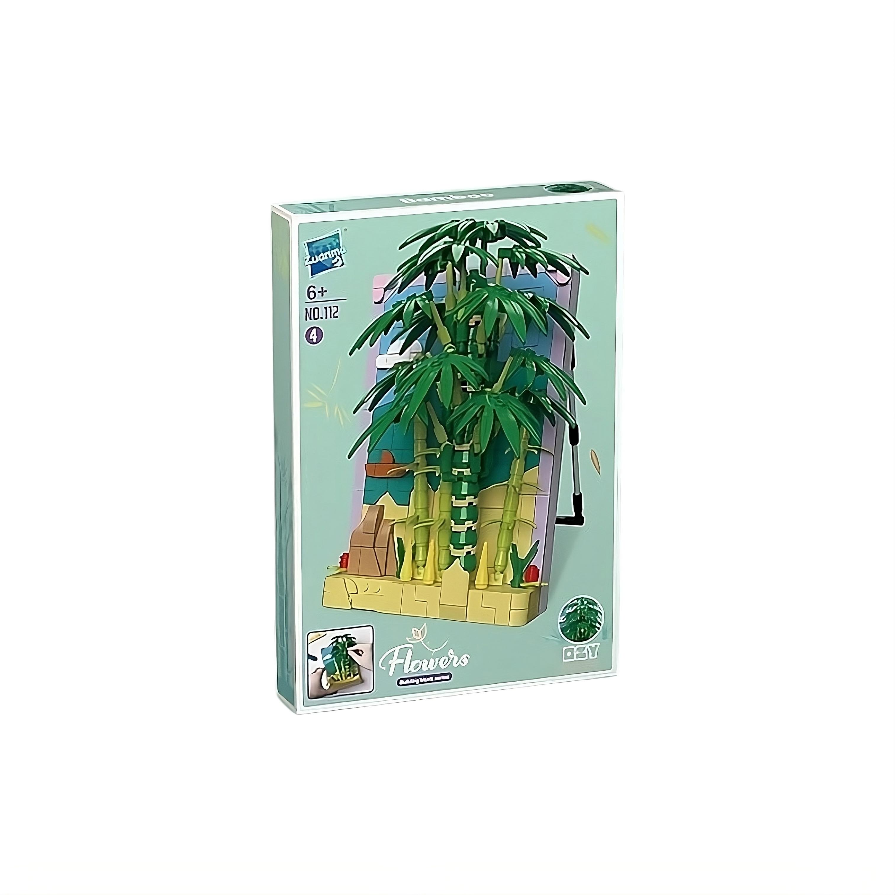 Конструктор Flowers Building Block "Картина с цветами" 112-4