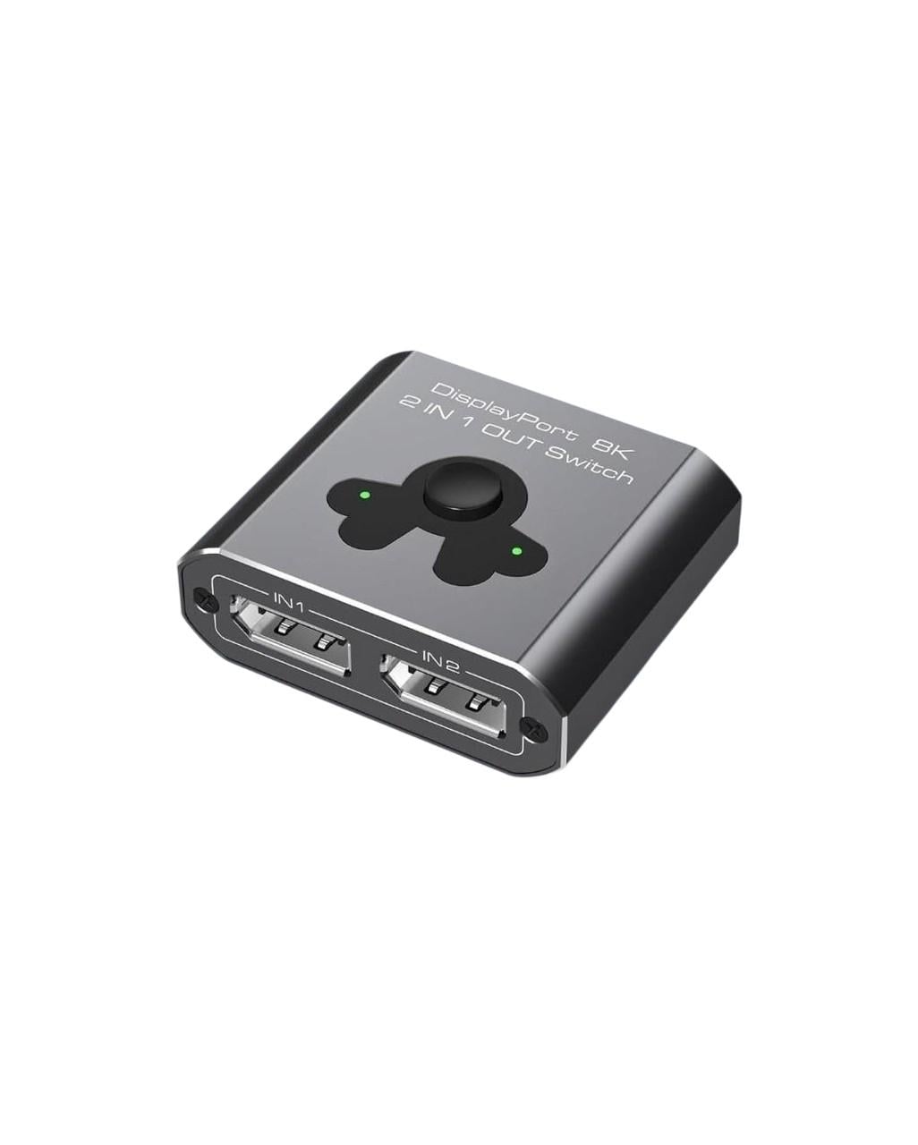 Комутатор DisplayPort 8K 2 входи та 1 вихід комутатор DP 1.4 Display Port 8K