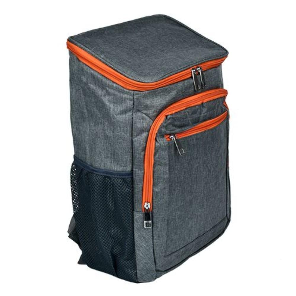 Терморюкзак Hot&Cool MH-5369-D1 30х18х44 см 23 л Серый с оранжевым (31330808)
