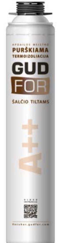 Утеплювач-термоізоляція Gudfor A++ 850 мл 12 шт. з пістолетом (03-9-1-029-12) - фото 2 Утеплювач-термоізоляція Gudfor A++ 850 мл 12 шт. з пістолетом (03-9-1-029-12) - фото 2