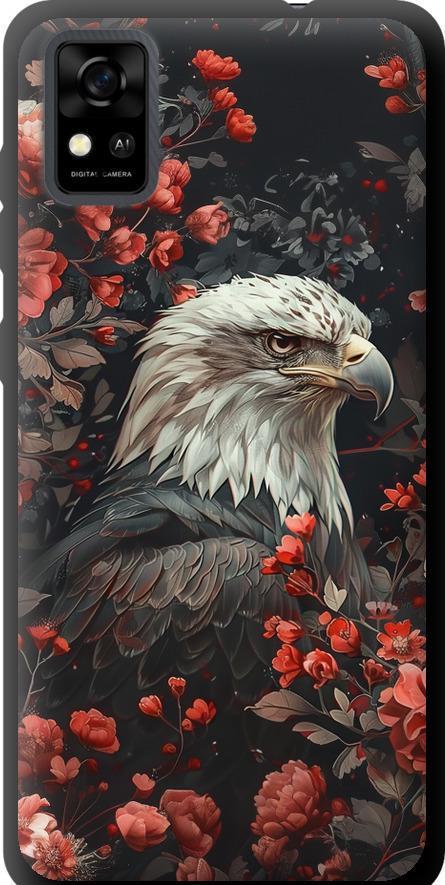 Чехол на ZTE Blade A31 Цветочный страж (6102b-2522-42517)