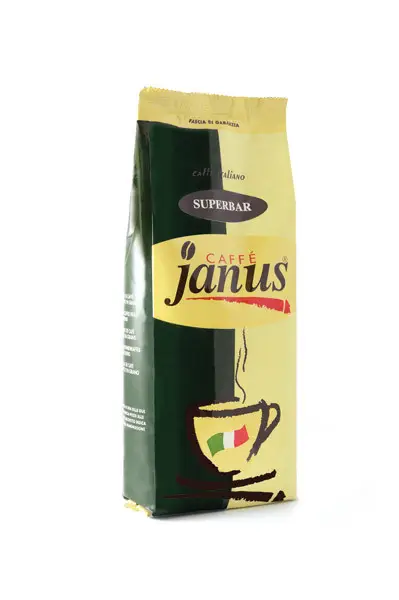 Кава в зернах Caffe Janus Super Bar 95% арабіка й 5% робуста 1 кг