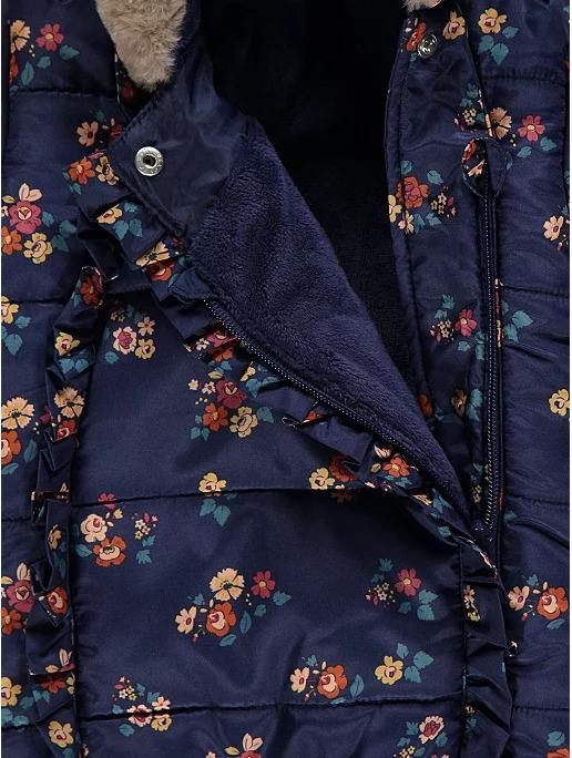 Комбинезон зимний для девочки George 74-80 см Темно-синий (193738639) - фото 3 Комбинезон зимний для девочки George 74-80 см Темно-синий (193738639) - фото 3