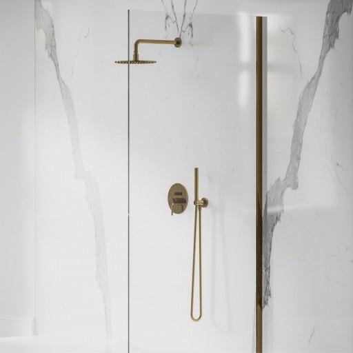 Душевой комплект скрытого монтажа Omnires Y Gold (SYSY19GL)