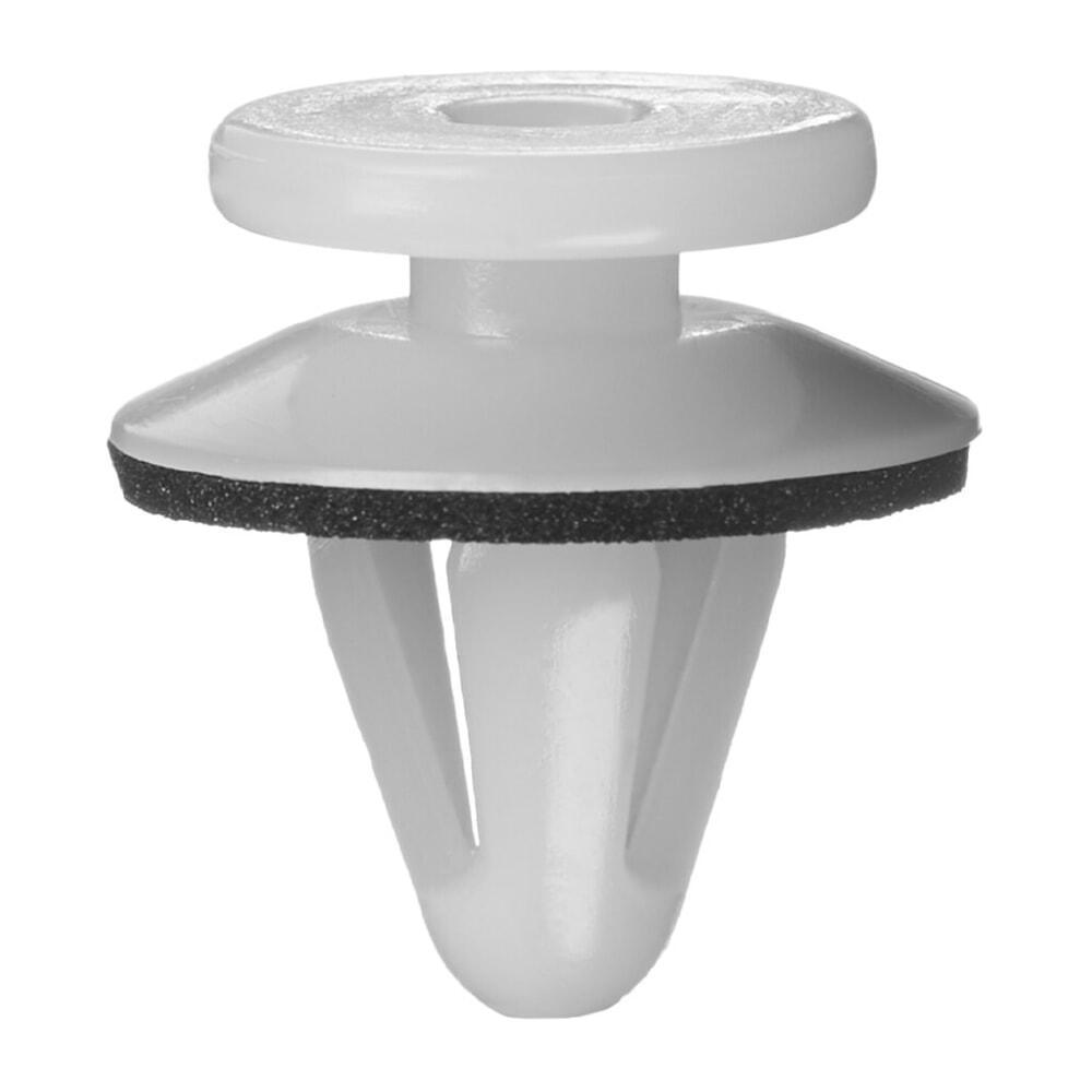 Клипса Mitsubishi MB696120 MB567499 MR154347 пистон обшивки дверей молдингов порогов с уплотнителем Белый