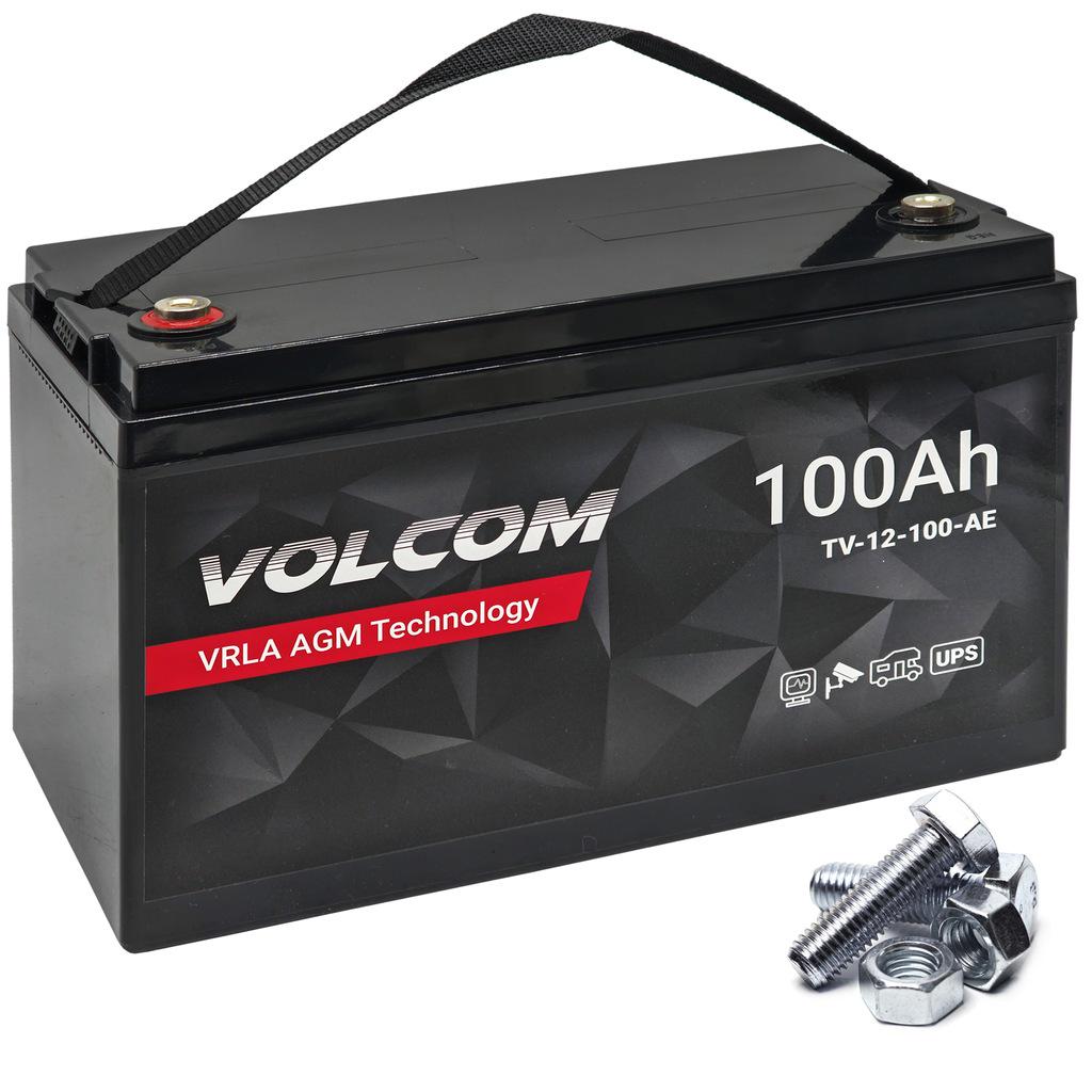 Аккумулятор AGM Volcom 12V 100Ah VRLA (50534) Аккумулятор AGM Volcom 12V 100Ah VRLA (50534)