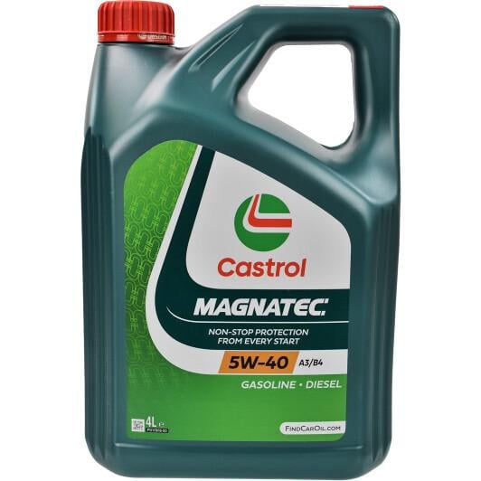 Моторное масло Castrol Magnatec A3/B4 SL 5W-40 4 л (CASMAGN5W-40A3B44L)