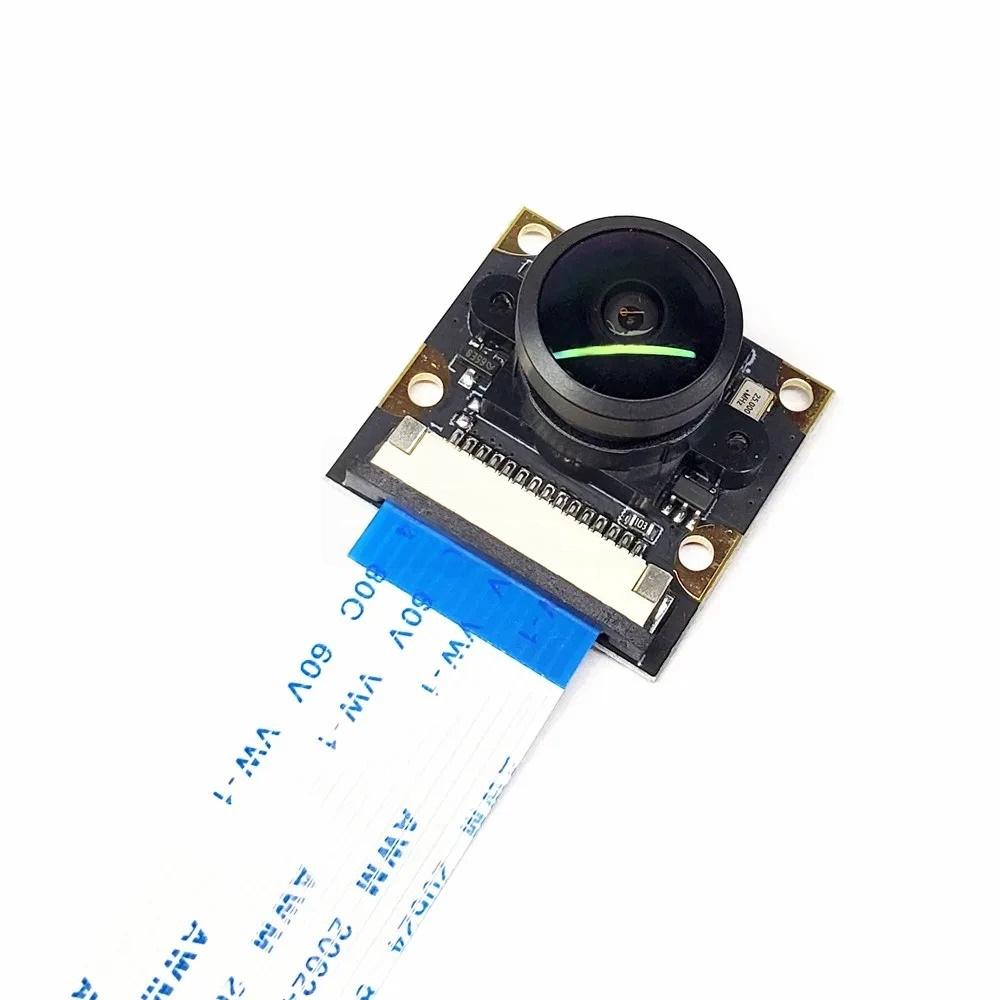 Камера для одноплатных ПК 5MP OV5647 160° Night vision широкоугольная ночная для Raspberry Pi 3B/4B/3B (00-00030495)