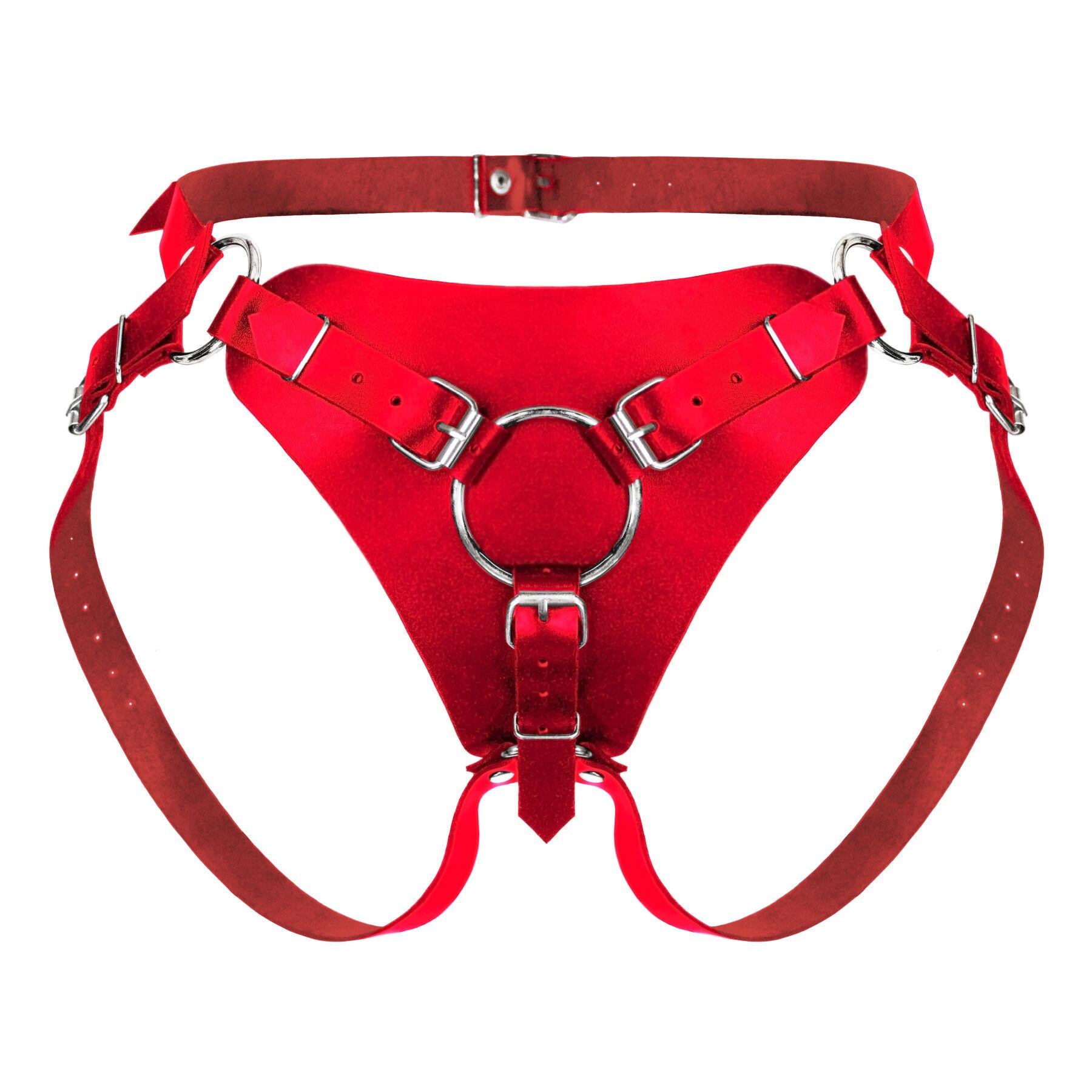 Трусики для страпона Feral Feelings Strap-on Harness Red (SO8280)