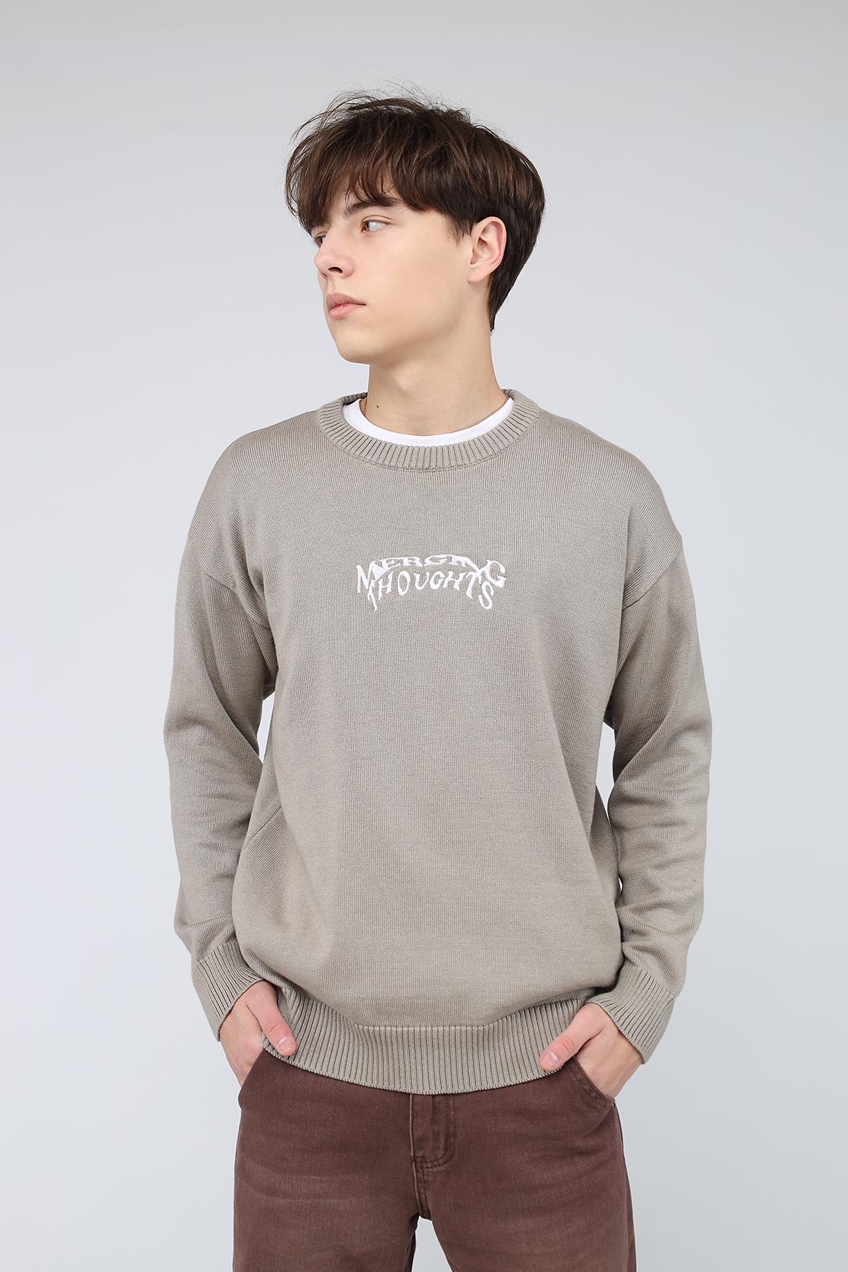 Джемпер мужской Yuki р. 44 Серый (ЦБ-00283942)