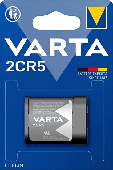 Батарейка литиевая Varta 2CR5 6203 6V (25993908)