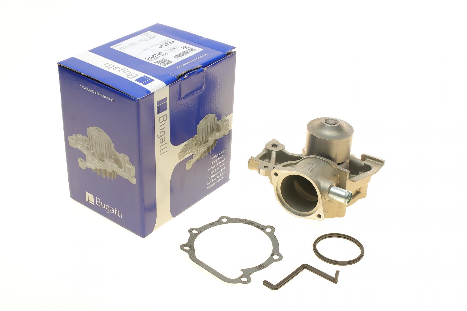 Помпа води Bugatti Subaru Forester/Impreza/Legacy/Outback 1.6-2.5AWD/1.6-2.0/2.2i 4WD 89-09 B/B 8 лоп - PA8101 (25590014)