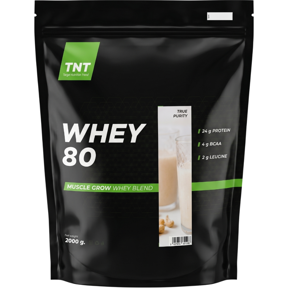 Протеїн TNT Whey 80 Muscle Grow Без смаку 2 кг