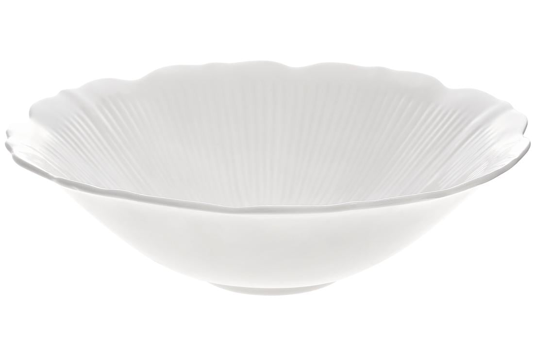 Салатники фарфоровые BonaDi Мак в форме цветка 24 см 2 шт. (988-342)