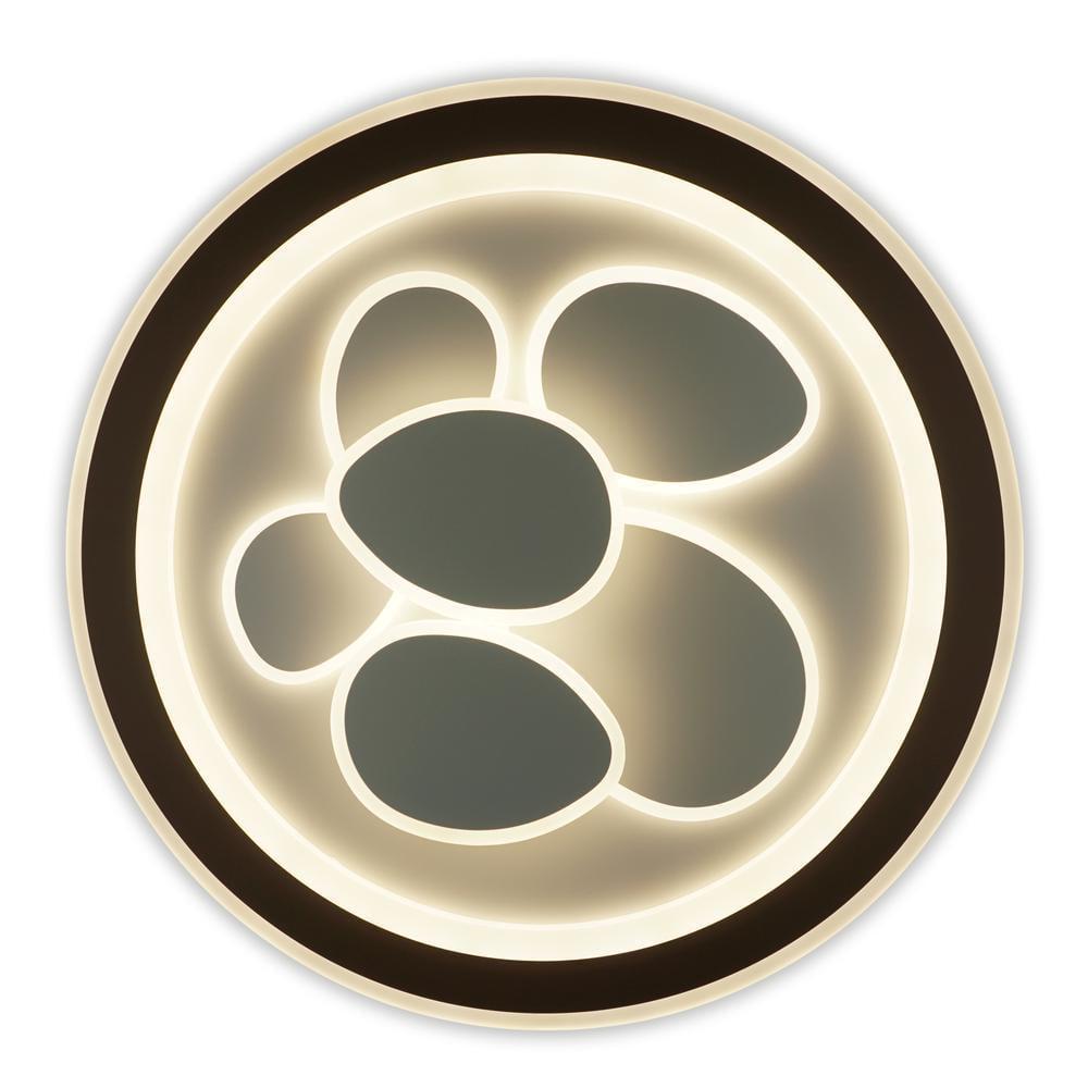 LED-світильник круглий Violux Smart OREO 110W 3000-6000K 8000 Lm Коричневий (27712540)