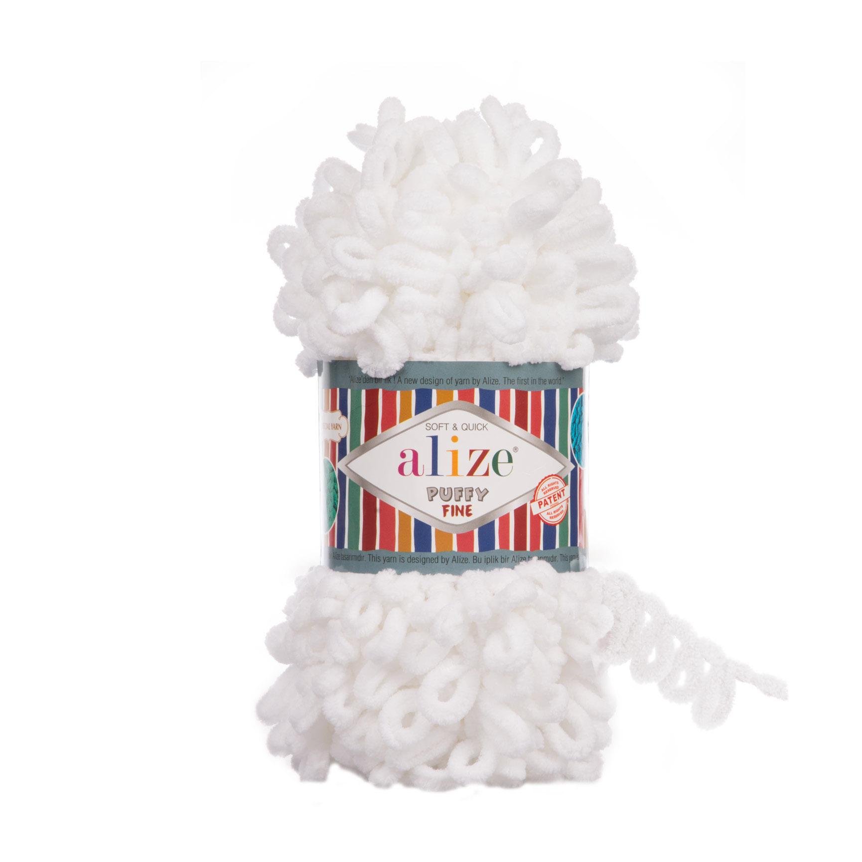 Пряжа Alize Puffy Fine 55