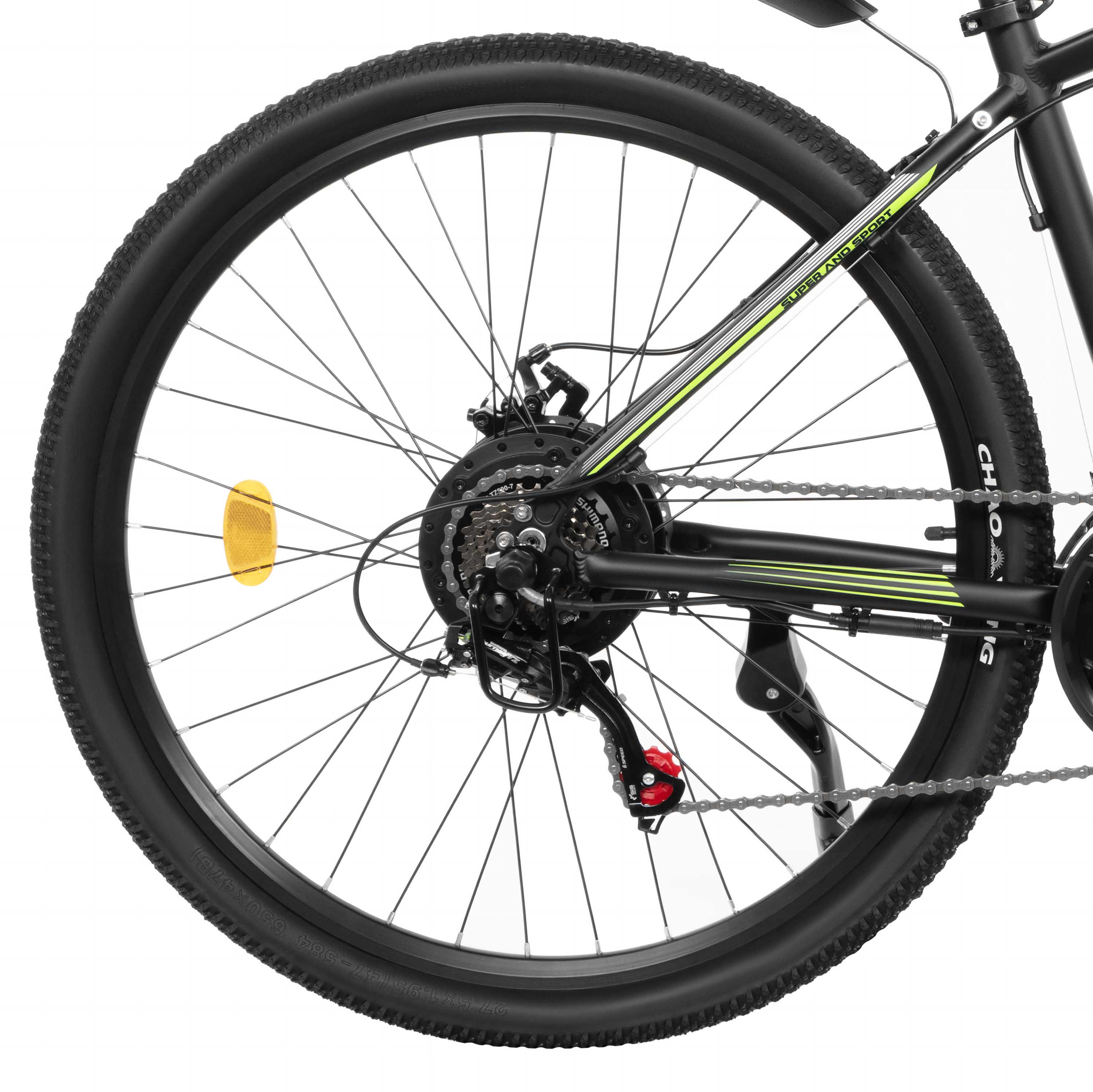 Електровелосипед 2E EB35 d коліс 27,5" 500 Вт Чорний із зеленим (5ab75c21) - фото 6