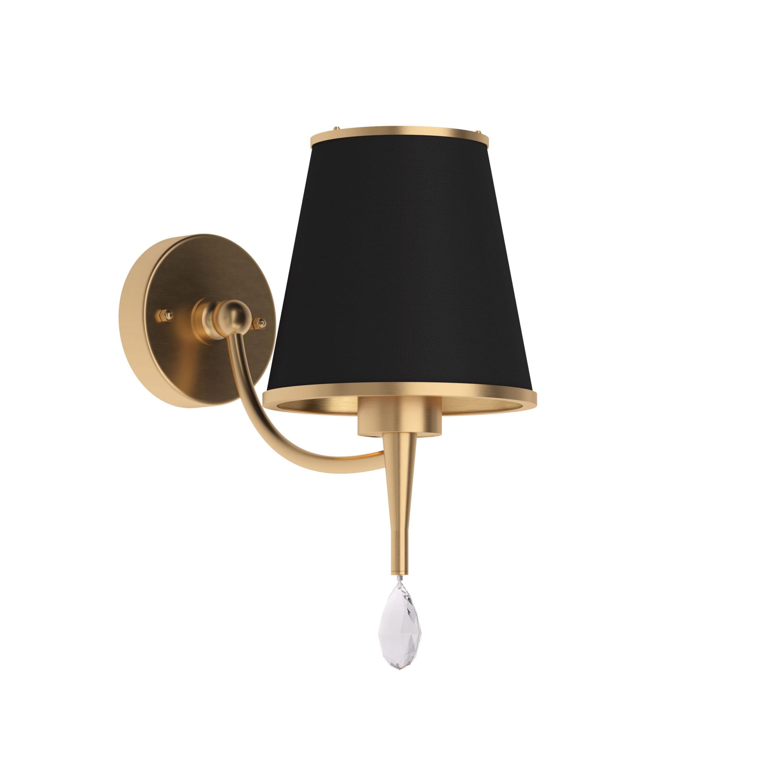 Бра PikArt 28073 Lucienne Золотой/Черный (28073-1-Pikart)