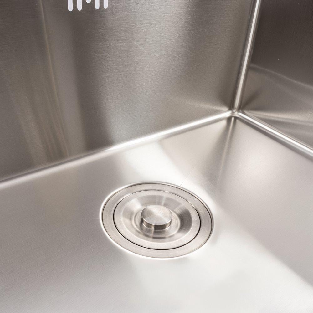 Кухонный комплект Valeso Handmade мойка 58x43 см монтаж под столешницу/смеситель XK08A (000050607) - фото 6