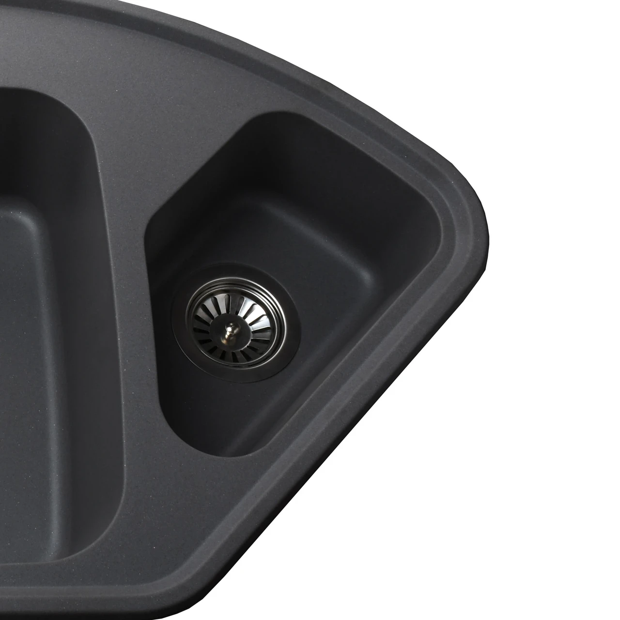 Мойка гранитная Globus Lux AVERNO А0003 1060x575 мм Серый металлик (04000034) - фото 3