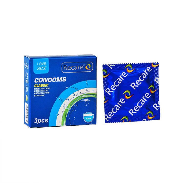 Презервативи Recare Classic Condoms класичні 3 шт.