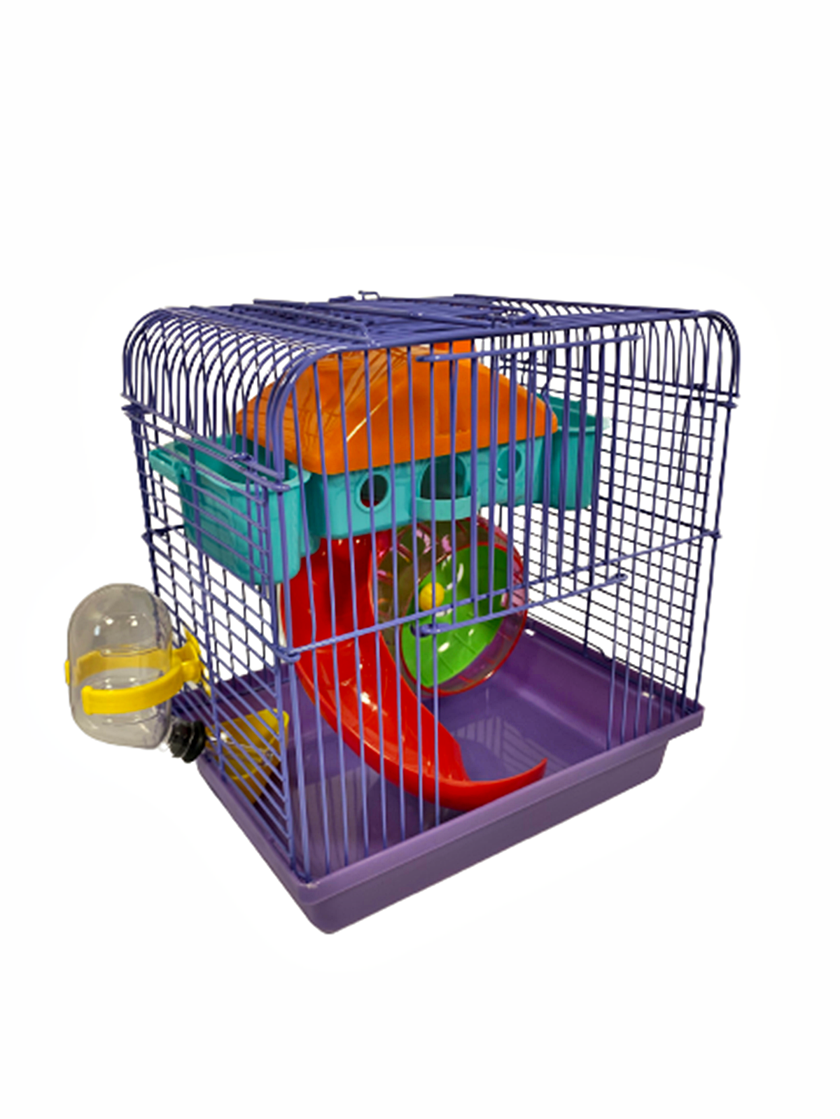 Клітка для хом'яків Zoomax 015 23х17х25 см Фіолетовий (zm015v)