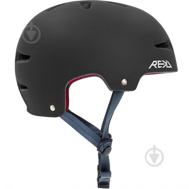 Шолом REKD Ultralite In-Mold Helmet M/L 57-59 Black - фото 3