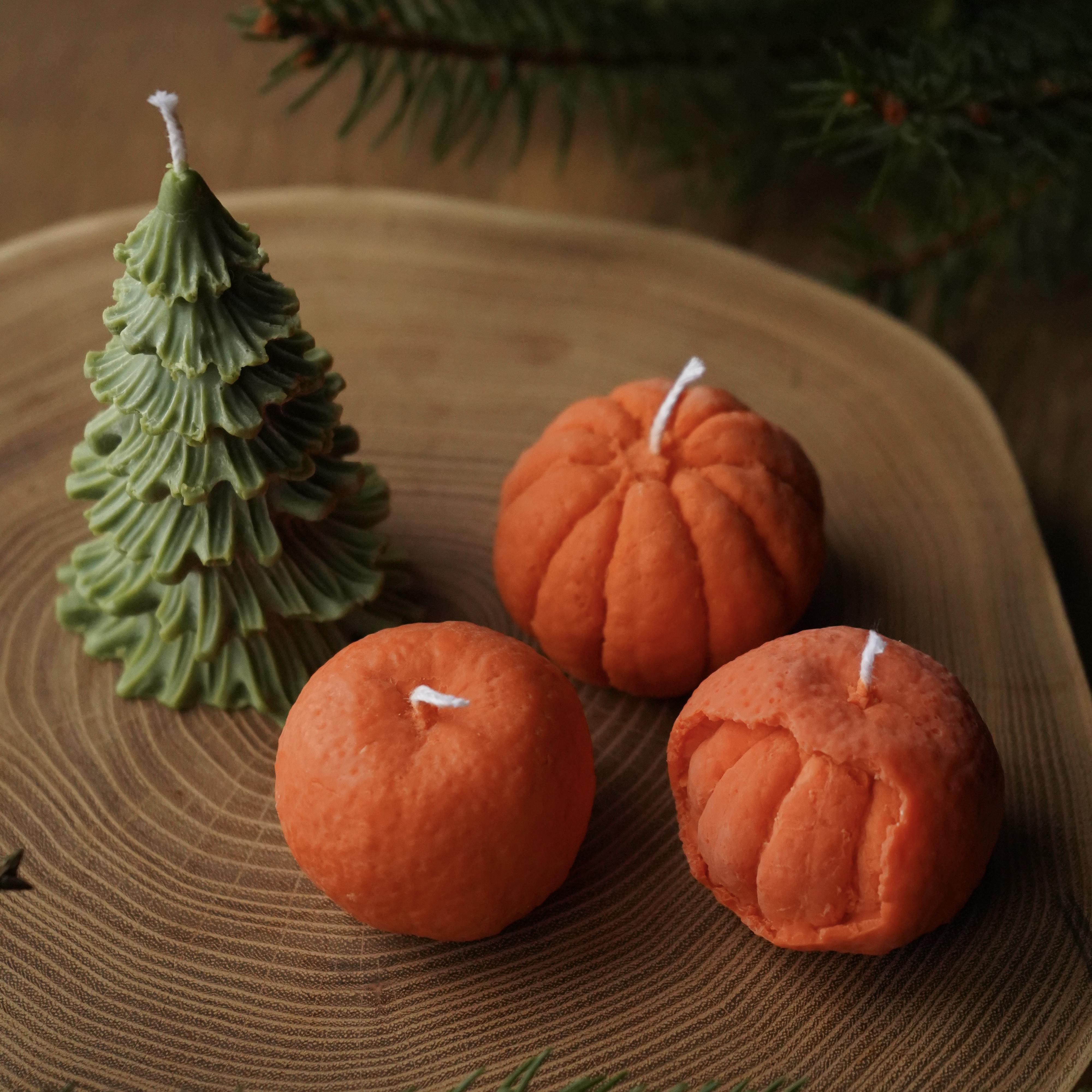 Набор аромасвечей Jungli Новогодний 4 шт.