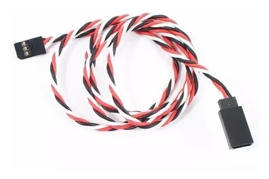 Подовжувач для сервоприводу Futaba Female Futaba Male 22AWG QianJia кабель довжиною 90 см 50 шт. (56147) Подовжувач для сервоприводу Futaba Female Futaba Male 22AWG QianJia кабель довжиною 90 см 50 шт. (56147)