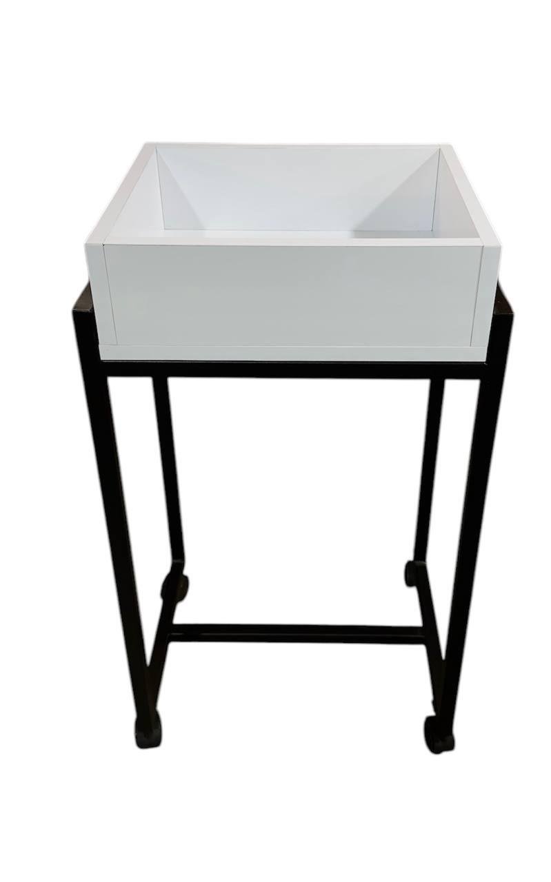 Стіл мобільний приставний косметологічний (КТ02)