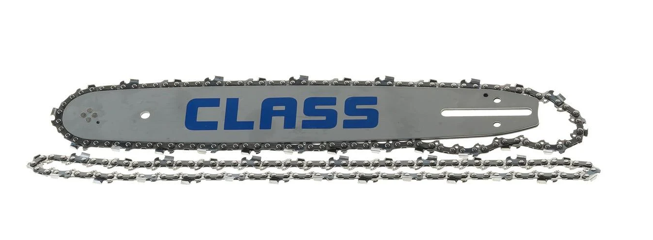 Шина CLASS 14" 35 см/цепь для твердых пород 2 шт. 52 звена 26 зубов шаг 3/8" паз 1,3 (цепш927)