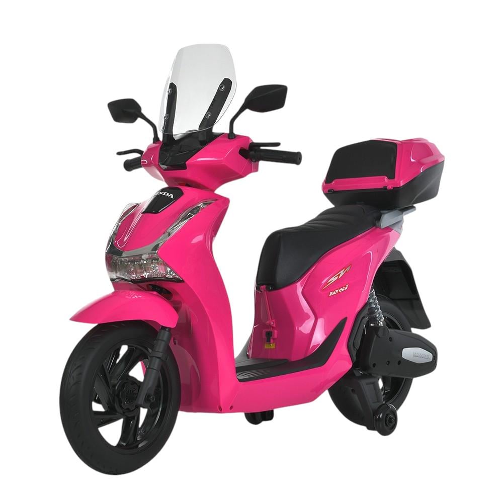 Детский электромотоцикл Honda Bambi M 6535EL-8 24V Розовый (1879993405)