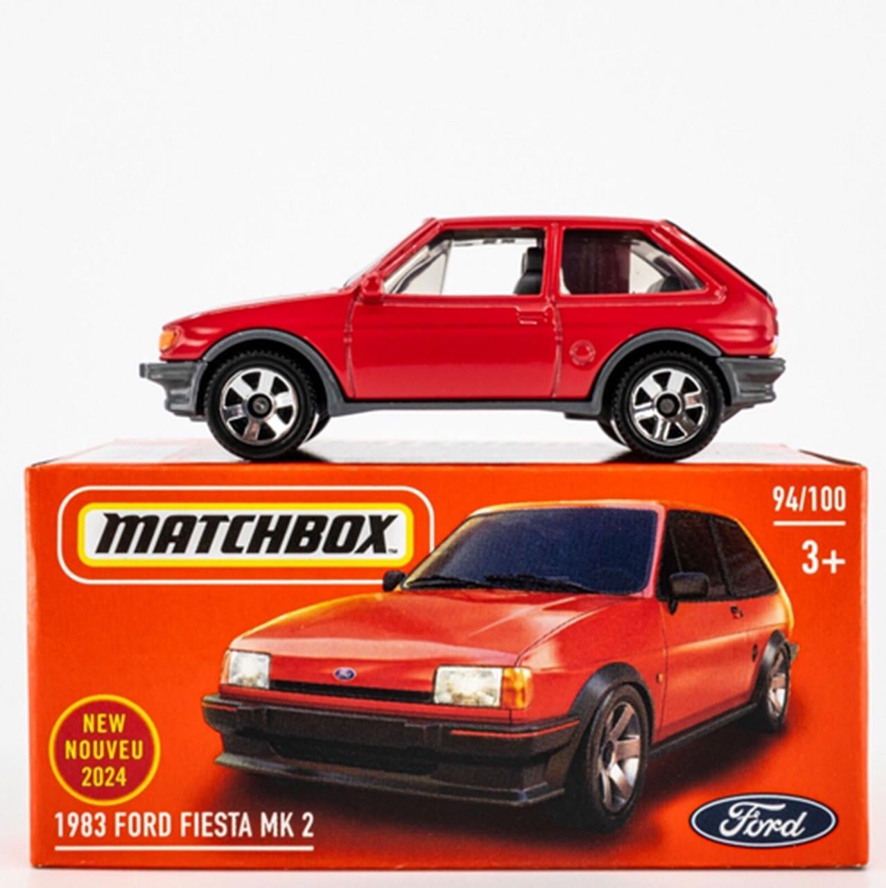 Коллекционная машинка Matchbox Ford Fiesta MK2 94/100 металлическая (2829996421)