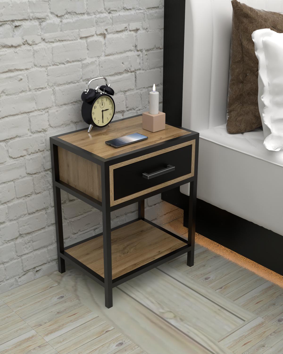 Тумба универсальная EcoLoft Селвик DSP-1458-1 Дуб Аппалачи (34712561)