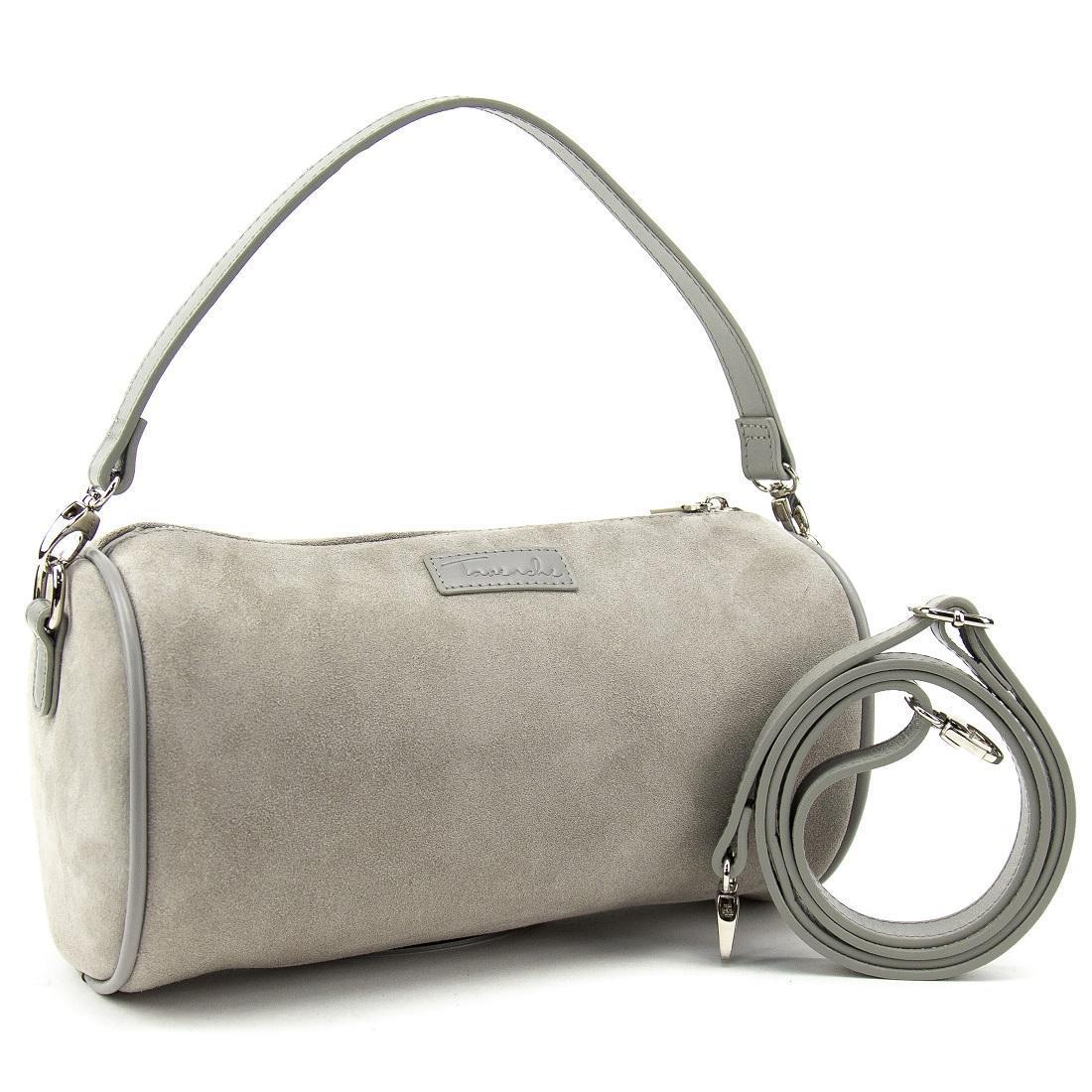 Сумка-кроссбоди женская замшевая Tavinchi CH-0777G-Y Серый (2693651531)
