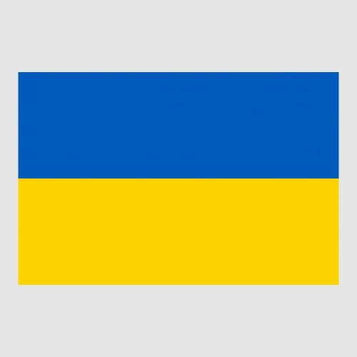 Стикер Флаг Украины 55x36,6 см (27434661)
