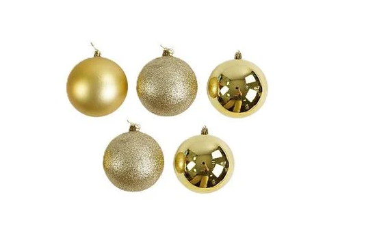 Елочные шарики 9741 7 см 5 шт.