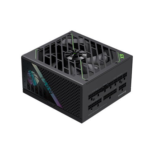 Блок питания GameMax GX PRO 750G Черный 750W ATX 3.1 модульный 80+ Gold 135 мм вентилятор для ПК (GX PRO 750G)