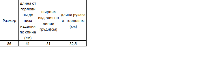 Свитер детский хлопковый теплый для девочки Gabbi DG-20-1-2 86 см Молочный (12019) - фото 2