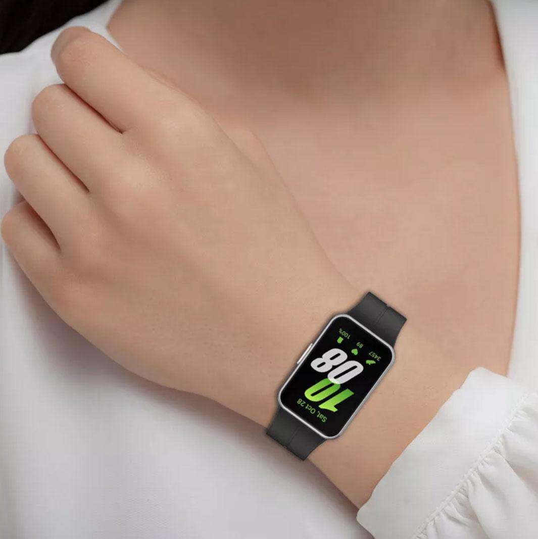 Ремешок Primolux Magnetic Silicone для смарт-часов Samsung Galaxy Fit 3 SM-R390 Black (2662749657) - фото 6 Ремешок Primolux Magnetic Silicone для смарт-часов Samsung Galaxy Fit 3 SM-R390 Black (2662749657) - фото 6