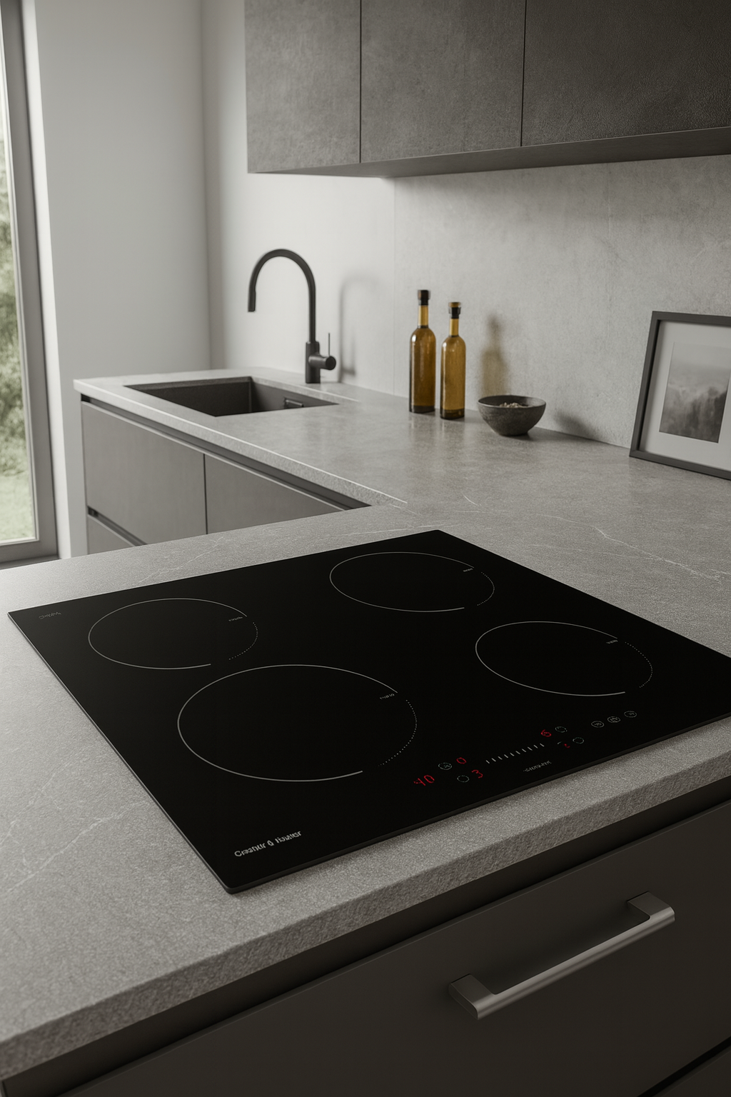 Плита індукційна Gunter&Hauer I 6 M швидке нагрівання та сенсор стильний дизайн - фото 3 Плита індукційна Gunter&Hauer I 6 M швидке нагрівання та сенсор стильний дизайн - фото 3