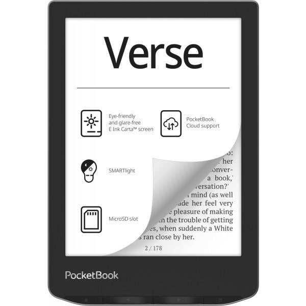 Електронна книжка PocketBook 629 PB629-M-CIS Touch Lux 6 Mist Grey