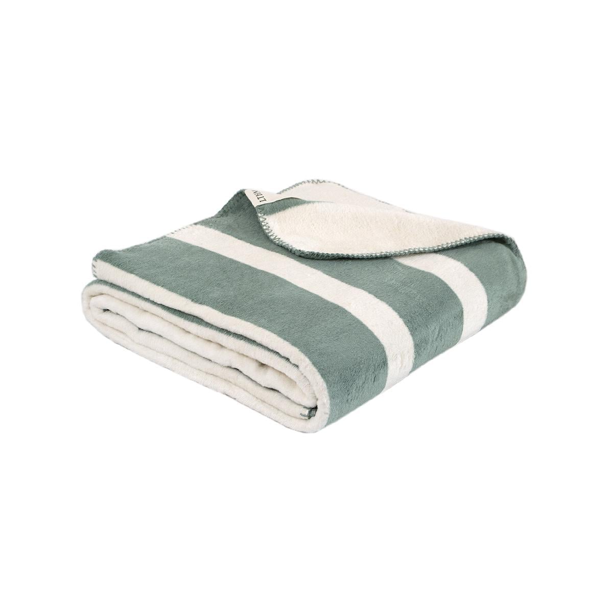 Плед Lotus Home Infinity Stripe 200x220 см Зеленый (svt-2000022346085)